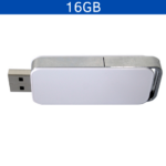 MEMORIA USB CLIC 16GB (USB240-BL-U) BLANCO - Image 3