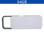 MEMORIA USB CLIC 64GB (USB419-BL-U) BLANCO - Image 3