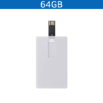 MEMORIA USB SLIM 64GB (USB409-U) BLANCO - Image 2