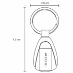 LLAVERO DROP PLATA (MK 001 - METAL) - Image 5