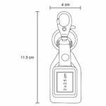 LLAVERO DRAKO NEGRO (MK 012 - METAL/CURPIEL) - Image 5