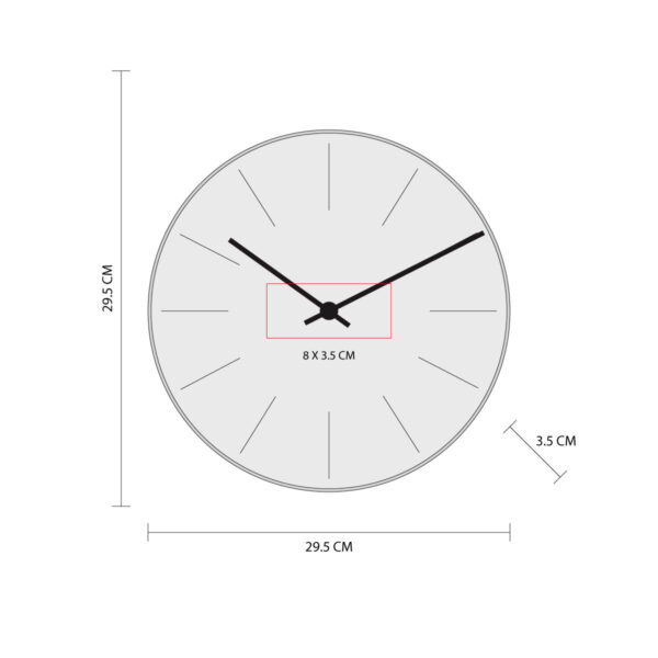 RELOJ REDI GRIS MK 014 G (PLÁSTICO / ALUMINIO) - Imagen 3