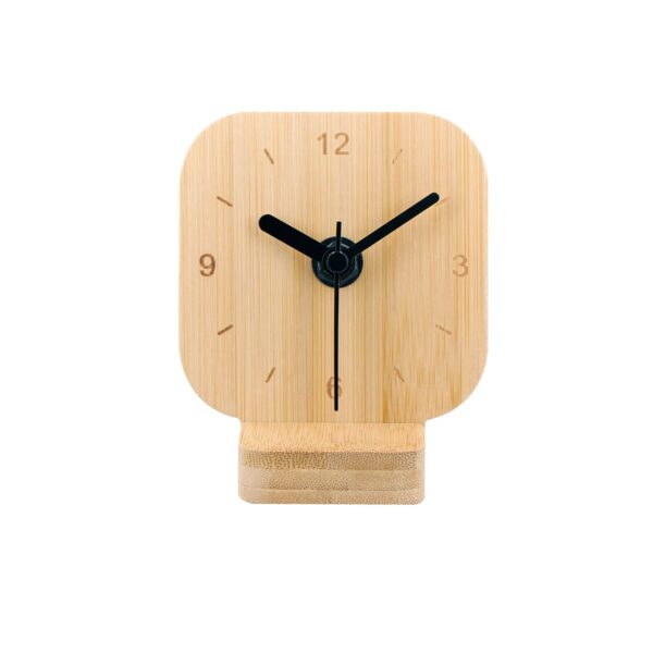 RELOJ TEMPS GRIS MK 015 C (MADERA BAMBÚ) - Imagen 2