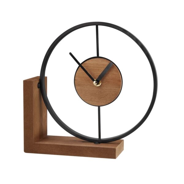 RELOJ OCEL GRIS MK 016 C (MADERA / METAL)