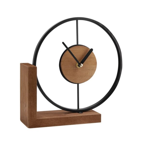 RELOJ OCEL GRIS MK 016 C (MADERA / METAL) - Imagen 3