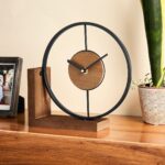 RELOJ OCEL GRIS MK 016 C (MADERA / METAL) - Image 4