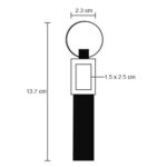 LLAVERO ATHOS NEGRO (MK 030 - METAL) - Image 4