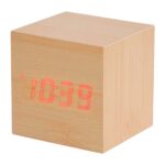 RELOJ TIME CUBE BEIGE MK 120 (MADERA) - Image 2