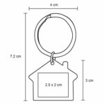 LLAVERO HOUSE PLATA (MK 002 - METAL) - Image 2