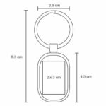 LLAVERO ZEUS PLATA (MK 010 - METAL) - Image 2