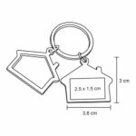 LLAVERO HOME PLATA (MK 017 - METAL) - Image 2