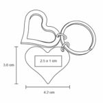 LLAVERO LOVE PLATA (MK 020 - METAL) - Image 2