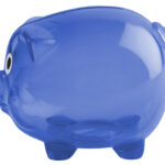 ALCANCIA PIG MNY4333 AZUL (PLÁSTICO / A100106 /  ARTICULOS PROMOCIONALES)
