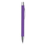 BOLÍGRAFO TAGU MORADO (AL 17020 - METAL/RUBBER)