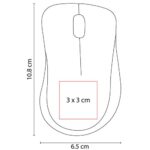 MOUSE INALÁMBRICO NEKAR BLANCO MOU 080 B (PLÁSTICO) - Image 3