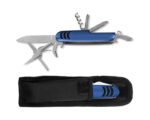 NAVAJA MULTIFUNCIONAL SMART NMB1 AZUL (ACERO INOXIDABLE / POLIÉSTER / A150070 /  ARTICULOS PROMOCIONALES)