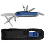 NAVAJA MULTIFUNCIONAL SMART NMB1 AZUL (ACERO INOXIDABLE / POLIÉSTER / A150070 /  ARTICULOS PROMOCIONALES)