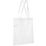 BOLSA ECOSTYLE NONW01 BLANCO (NON WOVEN / A020085 /  ARTICULOS PROMOCIONALES)