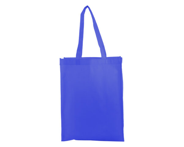 BOLSA ECOSTYLE C/FUELLE NONW02 AZUL (Non Woven)