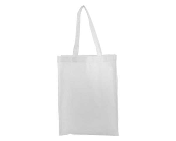 BOLSA ECOSTYLE C/FUELLE NONW02 BLANCO (Non Woven)