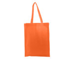 BOLSA ECOSTYLE C/FUELLE NONW02 NARANJA (NON WOVEN / A020095 /  ARTICULOS PROMOCIONALES)