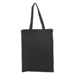 BOLSA ECOSTYLE C/FUELLE NONW02 NEGRO (NON WOVEN / A020097 /  ARTICULOS PROMOCIONALES)