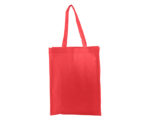 BOLSA ECOSTYLE C/FUELLE NONW02 ROJO (NON WOVEN / A020091 /  ARTICULOS PROMOCIONALES)