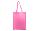 BOLSA ECOSTYLE C/FUELLE NONW02 ROSA (NON WOVEN / A020099 /  ARTICULOS PROMOCIONALES)