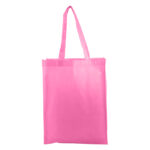BOLSA ECOSTYLE C/FUELLE NONW02 ROSA (NON WOVEN / A020099 /  ARTICULOS PROMOCIONALES)