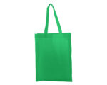 BOLSA ECOSTYLE C/FUELLE NONW02 VERDE (NON WOVEN / A020096 /  ARTICULOS PROMOCIONALES)