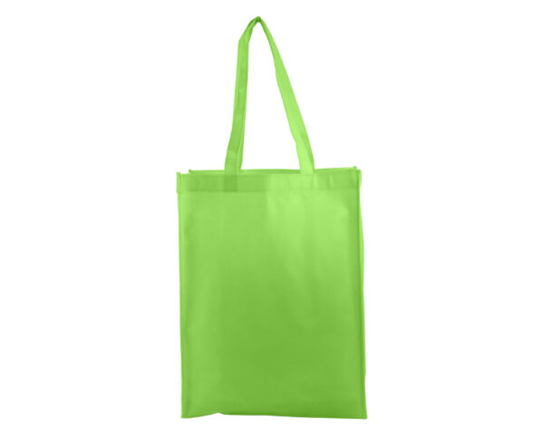 BOLSA ECOSTYLE C/FUELLE NONW02 VERDE CLARO (Non Woven)