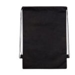 MORRAL CON JARETAS ECOLOGICA ROSSY NONW05 NEGRO (NON WOVEN / A020236 /  ARTICULOS PROMOCIONALES)