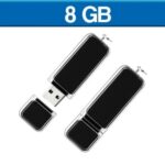 MEMORIA USB DELUXE 8GB (USB028-U) NEGRO