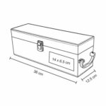 SET MERLOT NEGRO (O 024 - METAL/CURPIEL) - Image 5