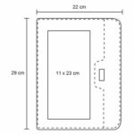 CARPETA HENDRIK NEGRO (O 053 - POLIURETANO) - Image 2