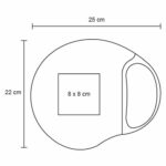 MOUSEPAD RUG NEGRO (O 059 - POLIÉSTER) - Image 2