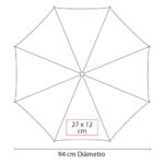 PARAGUAS SABETTA VERDE PAR 016 V (POLIÉSTER) - Image 2