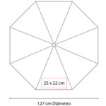 PARAGUAS KARLOVY NEGRO PAR 018 N (POLIÉSTER) - Image 4