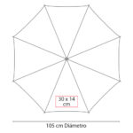 PARAGUAS ELGIN VERDE PAR 09 V (POLIÉSTER) - Image 3