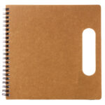LIBRETA/ PORTAFOLIO ECOLOGICO KAIRO PEC4224 BEIGE (CARTÓN / A120078 /  ARTICULOS PROMOCIONALES)