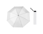 PARAGUAS DE BOLSILLO BRASILIA PG14 BLANCO (POLIÉSTER / APG14.01 /  ARTICULOS PROMOCIONALES)
