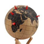 GLOBO TERRÁQUEO PHILEAS CAFE PRO 099 C (CORCHO / MADERA) - Image 2