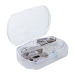 MINI KIT DE ESCRITORIO TRANSPARENTE PRO 519 (METAL / PLÁSTICO)