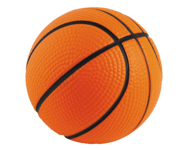 PELOTA ANTIESTRES BASQUET PU10 NARANJA Ø 6.3 cm (Poliuretano)