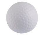 PELOTA ANTIESTRES GOLF PU12 BLANCO Ø 6.3 CM (POLIURETANO / APU12.01 /  ARTICULOS PROMOCIONALES)