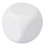 ANTIESTRES DADO PU2 BLANCO (POLIURETANO / APU2.01 /  ARTICULOS PROMOCIONALES)