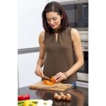 TABLA Y CUCHILLOS JARTUM MADERA PWT 090 (BAMBÚ / METAL) - Image 5