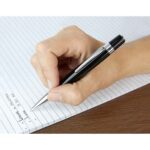 BOLÍGRAFO LESTER NEGRO RQ 015 N (ACERO INOXIDABLE) - Image 2