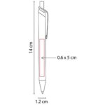 BOLÍGRAFO ORISSA PLATA RQ 016 S (ALUMINIO) - Image 2