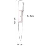 BOLÍGRAFO DALLAS NEGRO RQ 019 N (ACERO INOXIDABLE) - Image 5